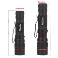 3W Zoom Mini Flashlight Zoomable Portable  Bright Lighting Outdoor Camping Hiking Backpack Pocket Kids Girl Handheld Lamp. 