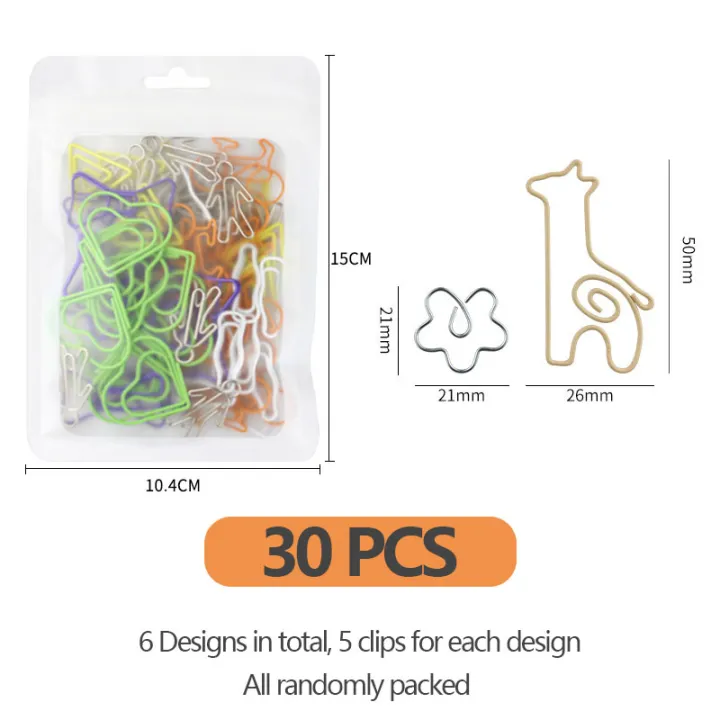 30%20PCS%20Kawaii%20Paper%20Clips%20Bookmark%20Stationery%20Scrapbook%20gadget%20School%20supplies%20Office%20cute%20desk%20orgainzer%20accessories%20-%20Image%206