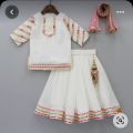 baby for short shirt and sharara  look amazing. 