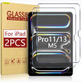 2pcs For iPad Pro 11 13 M5 2025 Tempered Glass Screen Protector On iPad Pro 11 M5 M4 13 Film Accessories. 