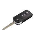 YIQIXIN Flip Car Remote Key Shell For Mazda 2 3 5 6 M6 MX5 CX5 CX7 CX9 RX8 Miata Uncut Blade Head Cover 2/3/4 Buttons Fob Case.