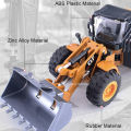 1:50 Model Toys Alloy Engineering Vehicles Metal Diecast Tires Excavating Machinery Snow Shovel Trucks for Boys s.
