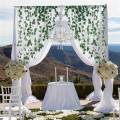 24 PCS Total 19m/755inch Ivy Garland for Home Living Room Wall Decoration Artificial Greenery Vine for Wedding Party Decor.