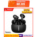 Hoco | EQ34 Plus Rima | True Wireless Earbuds (TWS) | ANC + ENC | Bluetooth 5.4 | 7h Playback (6h with ANC) | 300mAh Case, 40mAh Buds | App Control & Multi-Device Switching | Lightweight 44.8g.. 