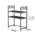 Kitchen Storage Rack Multi-Layer Microwave Rack Simple Standing Countertop Condiment Oven Organizer Shelf Kitchen Accessories. 
