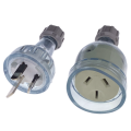 fengyidz SAA Rewirable Plug Socket Australian Female Socket 3 Prong Electrical Socket Grounded Rewire Socket DIY Assembled. 