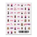 Cartoon Girl B-Bratz Stickers 1PCS New 3D Adhesive Nail Art Sticker Cartoon Nail Art Decal Sticker Nail Parts Manicure. 