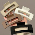 1 PCS Large Matte Hair Claw Clip, Elegant Korean Style Hair Barrettes, Fashion Hair Accessories for Women Girls. 