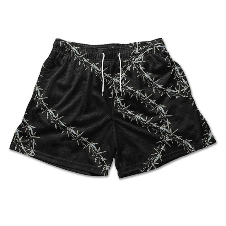 Y2K%20Christian%20Angel%20Cross%20Print%20Gym%20Shorts%20for%20Men%20Active%20Track%20Shorts%20with%20Pockets%20Athletic%20Workout%20Training%20Running%20Jogging%20-%20Image%202