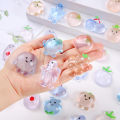 20pcs Mini Transparent Fruit Mochi Squishy Stress Relief Toys for Kids Birthday Party Favors Prizes Guest Gifts Goodie Filler. 