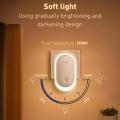 LDNIO Night Light Plug In Light Sensor Energy Saving EU Plug Small Led Nightlight Wall Aisle Bedroom Sleeping Children's Lamp.