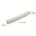 1Pc 12 Way Barrier Screw Terminal Block Wire Connector Strip 10Amp. 