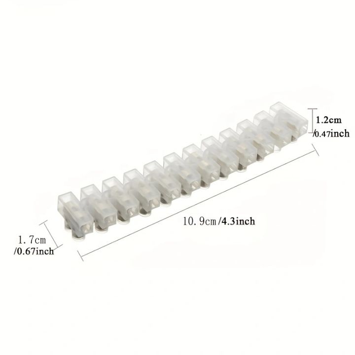 1Pc%2012%20Way%20Barrier%20Screw%20Terminal%20Block%20Wire%20Connector%20Strip%2010Amp%20-%20Image%205