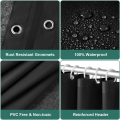 Waterproof Shower Curtain Liner for Bathtub 180x180cm Stall Bathroom Curtain with Magnets Plastic Mold Resistant Shower Curtain. 