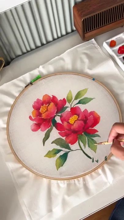 🧵 Super Strong Wooden Embroidery Hoop Frame | Premium Bamboo Cross ...