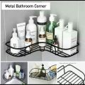 Metal Corner Rack For Bathroom & Kitchen Storage/Space Saver Rack - Crazy Traders. 