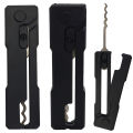 Compact Lock Picking Set Portable Key Replacement Versatile Door Open Keys Automotive Opening Pick Hook for Adventurer. 