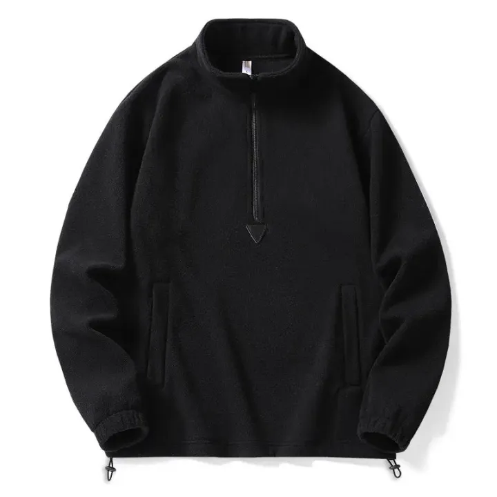 Winter%20Front%20Zipper%20And%20Front%20Pocket%20Design%20Polar%20Sweatshirt%20For%20Men%20And%20Women%20-%20Image%202