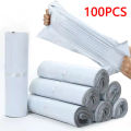 100pcs/Lots White Courier Bag Express Envelope Storage Bags Mailing Bags Self Seal Plastic Poly Packaging Pouch Waterproof New. 