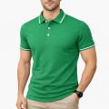 Royal Blue Colour PK Cotton Polo T-shirt For Man's. 