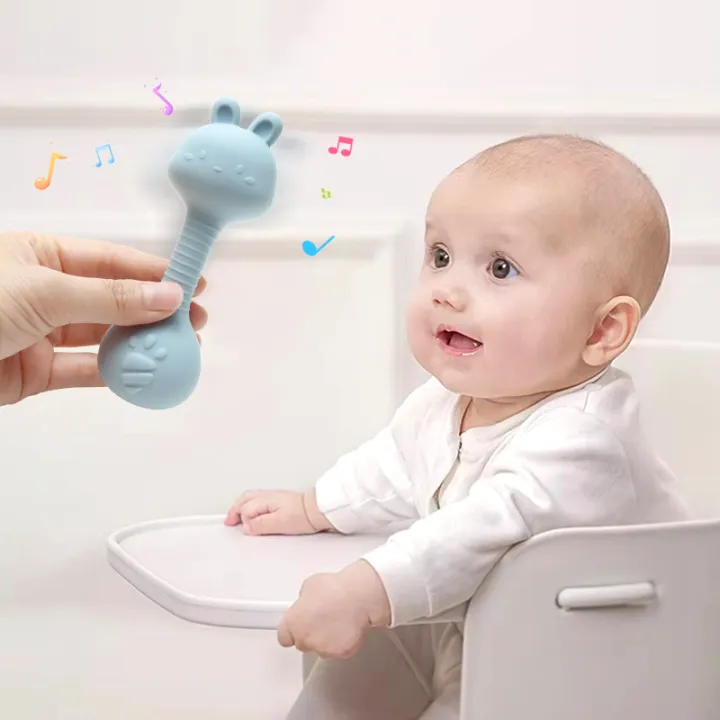 Food-Grade%20Baby%20Bunny%20Silicone%20Rattle%20Teether%20%E2%80%93%20Dumbbell%20Shape%20for%20Easy%20Grip,%20Handheld%20Toy%20for%20Infants%20-%20Image%203