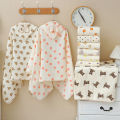 Baby Bath Towel 4 Layers Gauze Cotton Cloak Towel with Hat Infant Four Seasons Hooded Cartoon Bathrobe Toddler Soft Bath Towel.