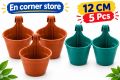 5 Pieces 12 cm Grill Planter/pack of 5 pcs grill planter/plastic flower tub.