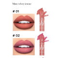 HANDAIYAN 8-Color Velvet Matte Lipstick Set – Long-Lasting, Waterproof, Non-Stick Cup | “Just A Kiss” Red Lipgloss & Lip Liner Makeup Kit (1 Set).