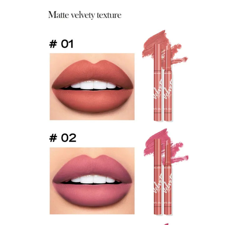 HANDAIYAN%208-Color%20Velvet%20Matte%20Lipstick%20Set%20%E2%80%93%20Long-Lasting,%20Waterproof,%20Non-Stick%20Cup%20%7C%20%E2%80%9CJust%20A%20Kiss%E2%80%9D%20Red%20Lipgloss%20&%20Lip%20Liner%20Makeup%20Kit%20(1%20Set)%20-%20Image%205