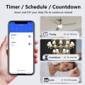 AUBESS Tuya WiFi / ZigBee Mini Smart Switch 1/2/3/4 Gang Support 2-way Voice Control via Smart Life APP Alexa Google Home Yandex. 