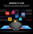 2gb 8gb Global Version Mortal T1 Smart Streaming Media Player TV Box AllwinnerH313 Android13 2.4G&5G Wifi 4KBluetooth Google Assistant. 
