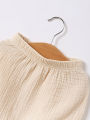 Baby Boy Fashionable Casual Summer Top And Shorts Set In Textured Fabric With Pockets. 