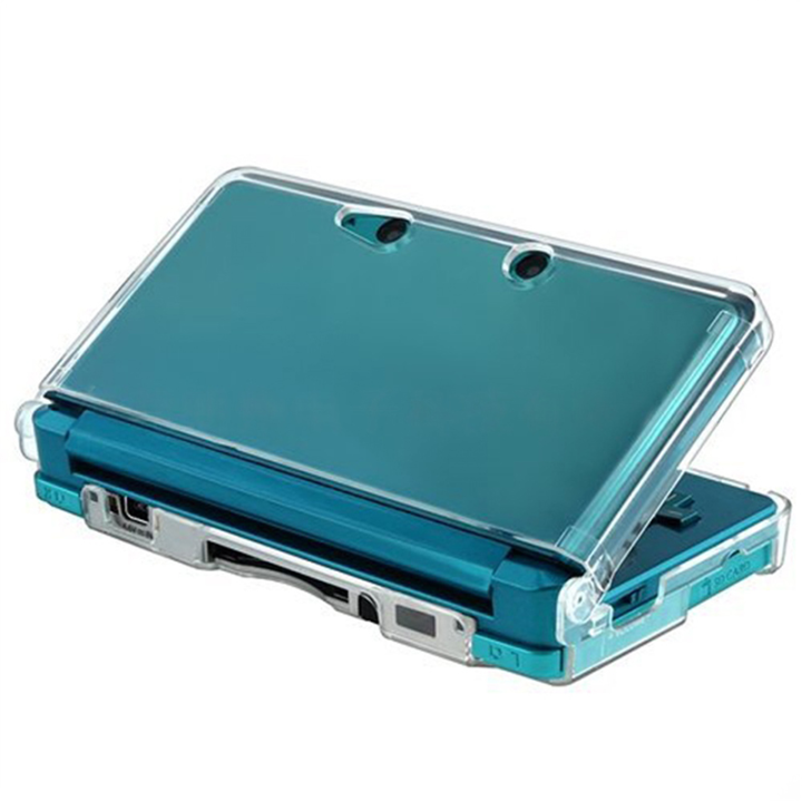 Protective Case for 3DS 3DSLL NEW 3DS Clear Acrylic Box Shockproof Shell Game Console Full Coverage Housing for  New 3DS