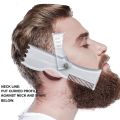 5in1 Adjustable Men Beard Modeling Ruler Shaping Styling Template Comb Rotatable Man Beauty Tool Hair Trimming Moustache Barber. 