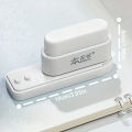 1pc 5-Hole Punch for Desk Organizer ABS Material Notebook Document Binder Perfect for Binding Office School Supply.