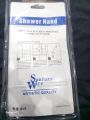 HAND SHOWER CHROME, WITH ADJUSTABLE HOLDER WITH PIPE. 