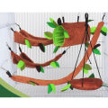 1Pcs Cute Small Pet Cage Sugar Glider Hamster Squirrel Swing Bed Nest Hammock. 