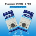 2 PC CR2032 3V Lithium Coin Cell Battery - Made In Indonesia. 