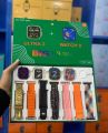i50 Suit Max 11 in 1 set 2 smart watch Ultra 2 & watch 9 | with 7 Different straps and 2 Watch Cover | Bluetooth and Touch smart watch. 