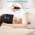 Wireless Bluetooth Headband Sleeping Headphones Sports Earphone Music Hat with Thin HD Stereo Speakers Eye Mask for Side Sleeper. 