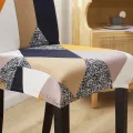 1PC Elastic Colored Chair Cover, Modern, Washable, Detachable, Dirt Resistant, Room Extendable. 