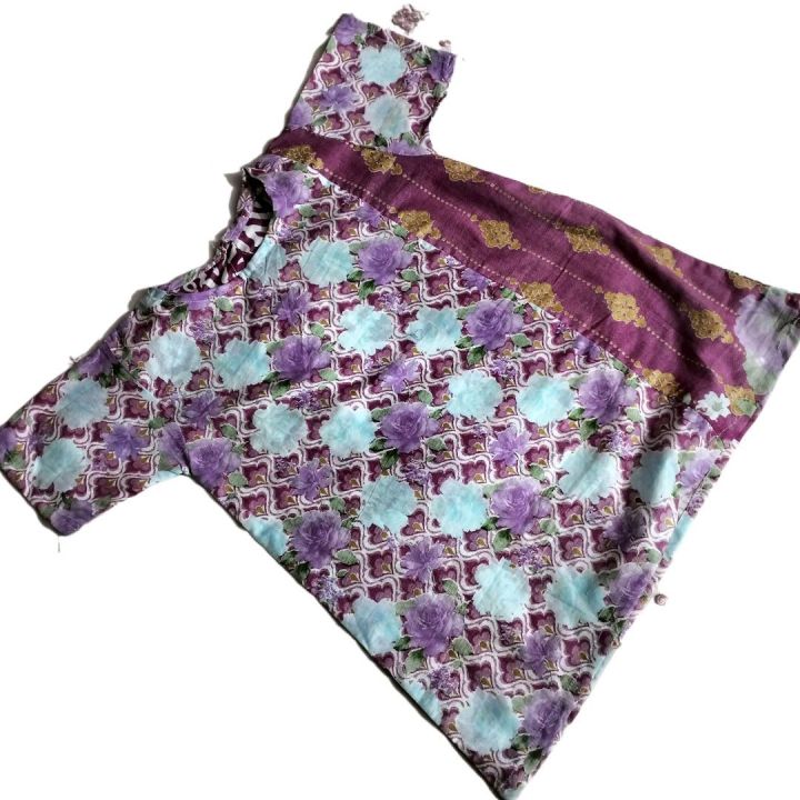 1 Peice Stitched Frock For Girls, Beautiful  1 to 2 year Size Frock Style , Great Gift For Girls 2023