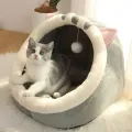 Cat Pad Bed Sweet Soft Warm Pet Basket Cozy Kitten Lounger Cushion Pet House Tent Small Dog Mat For Washable Cats winter Beds. 