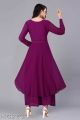 New Georgette Plain Kurti, Palazzo and Dupatta Set – Elegant and Comfortable. 