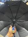 BMW Three-fold 10 Ribs Umbrella- Solid Color- Blue/green/red/black. 
