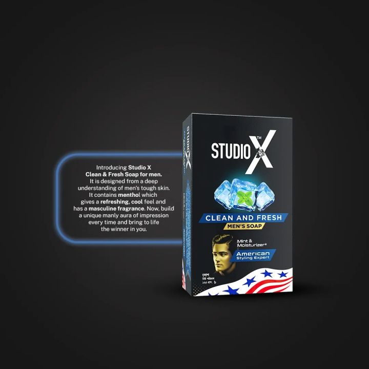 Studio%20X%20Clean%20&%20Fresh%20Soap%20For%20Men%20Combo%20Pack%20(75gm%20x%204)%20-%20Image%203