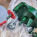 Manual Hand Grinder Polishing Machine for Household Scissor Knife Blade Grinding with Grinding Wheel - 6". 