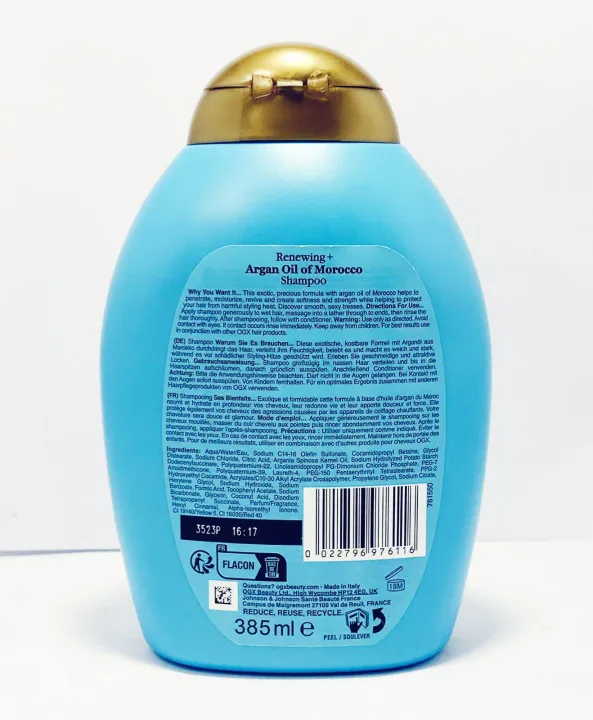 Ogx%20renewing%20+%20argan%20oil%20of%20morocco%20Shampoo%20Made%20In%20Italy%20385ml%20-%20Image%203
