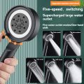 5 Modes Shower Head High Pressure Showerhead Portable Filter Rainfall Faucet Tap Bathroom Bath Home Innovative Accessories. 