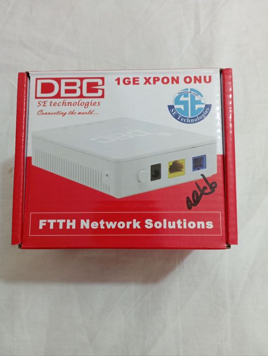 DBC 1GE XPON ONU 1 PORT - FTTH Network Solutions - Optical Network Unit